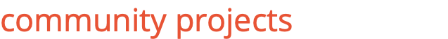 community projects